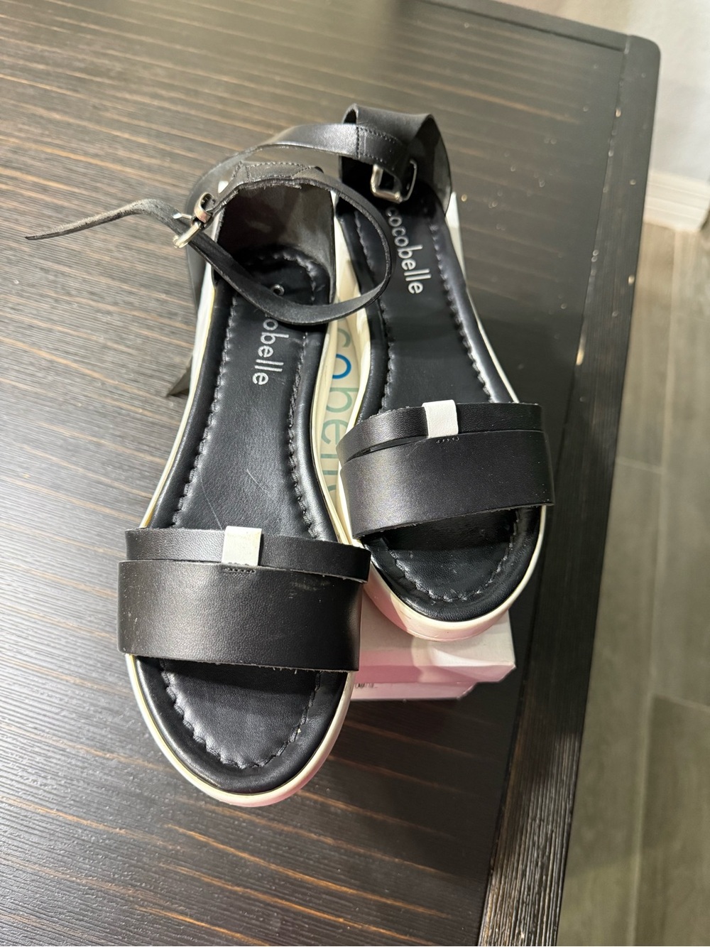 Cocobelle Olivia Ankle Strap Sandal Size 9
